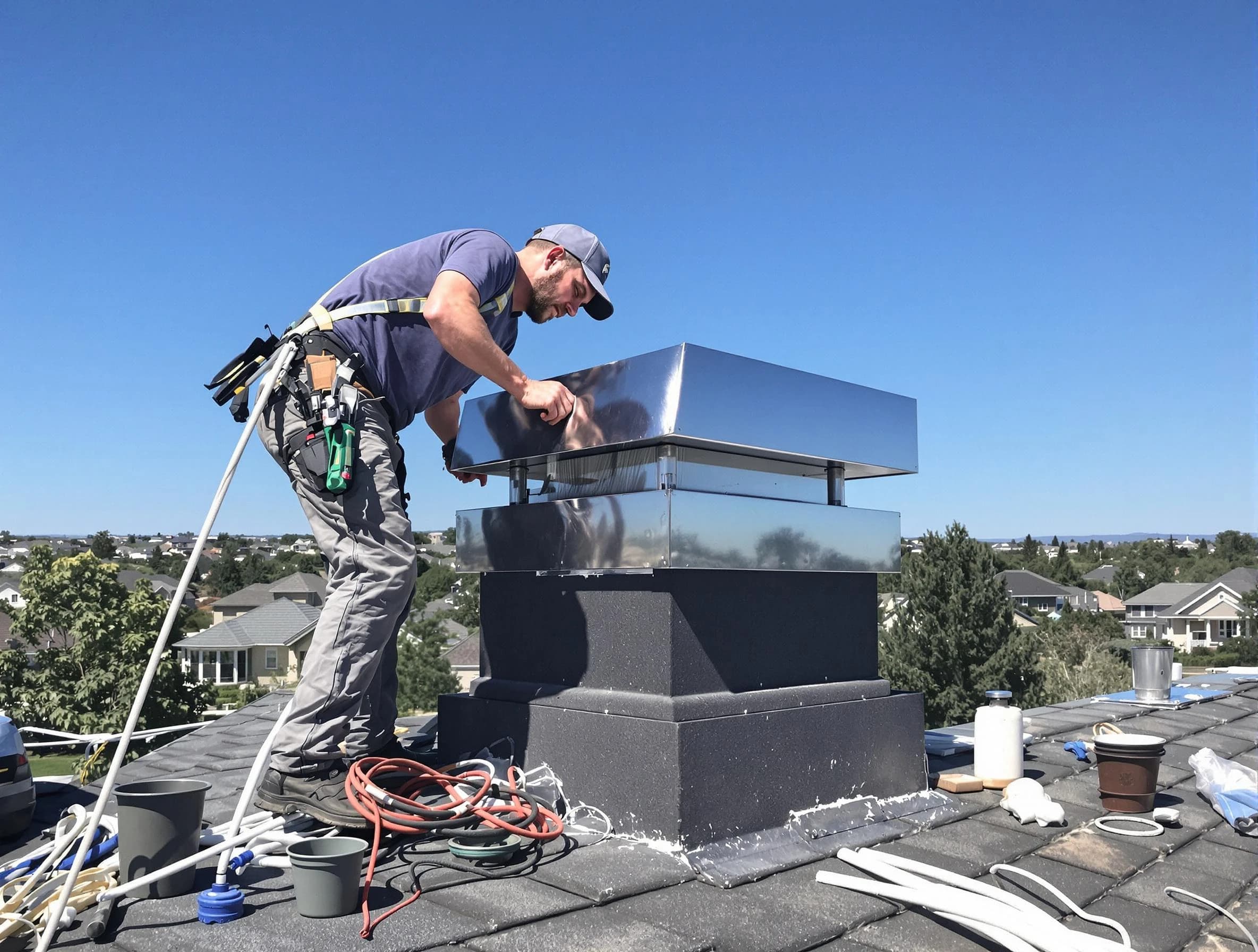Chimney Cap Services in Piscataway